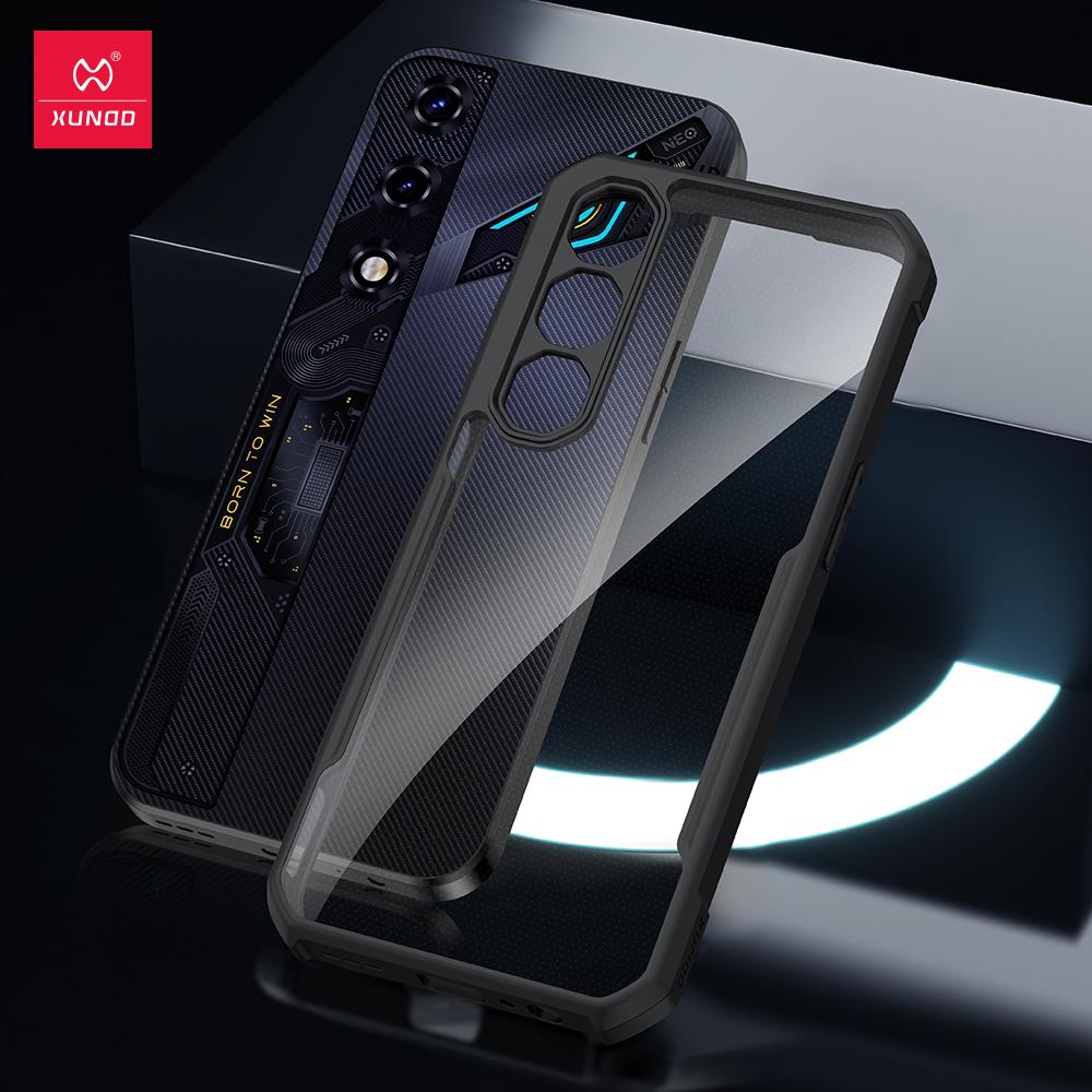 Прозрачный чехол Xundd для ZTE Nubia Neo 5 5G / Neo 5 GT, противоударный, с воздушной подушкой, предотвращающий пожелтение, из PC+TPU, защитный чехол для телефона