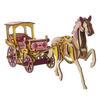 Alasum Horse-Drawn Carriage Puzzle, Wooden 3D DIY Toy, Royal Carriage Mechanical Puzzle, 3D Educational Toy, Birthday Gift