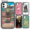 Krajews Anime Spirited Away Studio Ghibli Phone Case For iPhone 14 5s 6s 7 8 Plus X XR XS 11 12 13 Pro Max Samsung S21 S22 Ultra