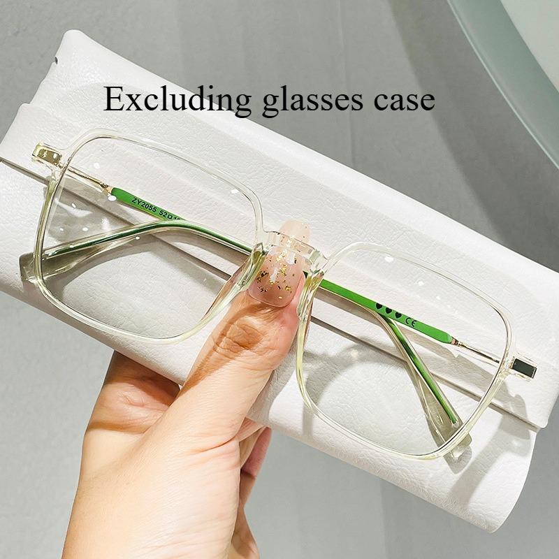 Солнцезащитные очки в корейском стиле, ретро, квадратные, с большой оправой, с заклепками, солнцезащитные очки Ins, мужские и женские, с чувством стиля, уличные очки для пати