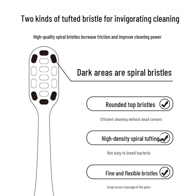 Dr. Bei Phantom Sea Ultra Clean Toothbrush 2-Pack