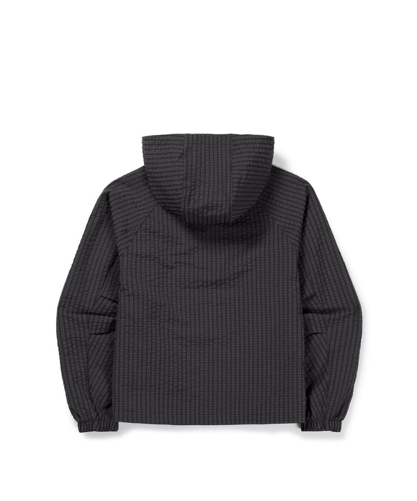 SNOWPEAK APPAREL Check Seersucker Women'S Jacket (S26Fwfjk09) Dark Charcoal