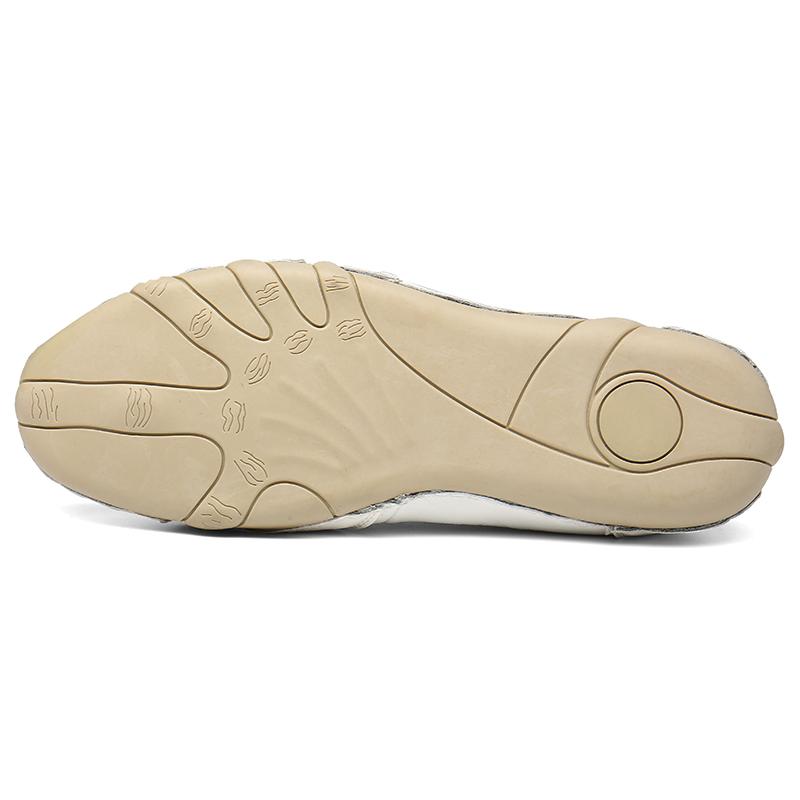 Men's Shoes Trendy Soft Flat Shoes Comfortable Driving Shoes Mens White Loafers