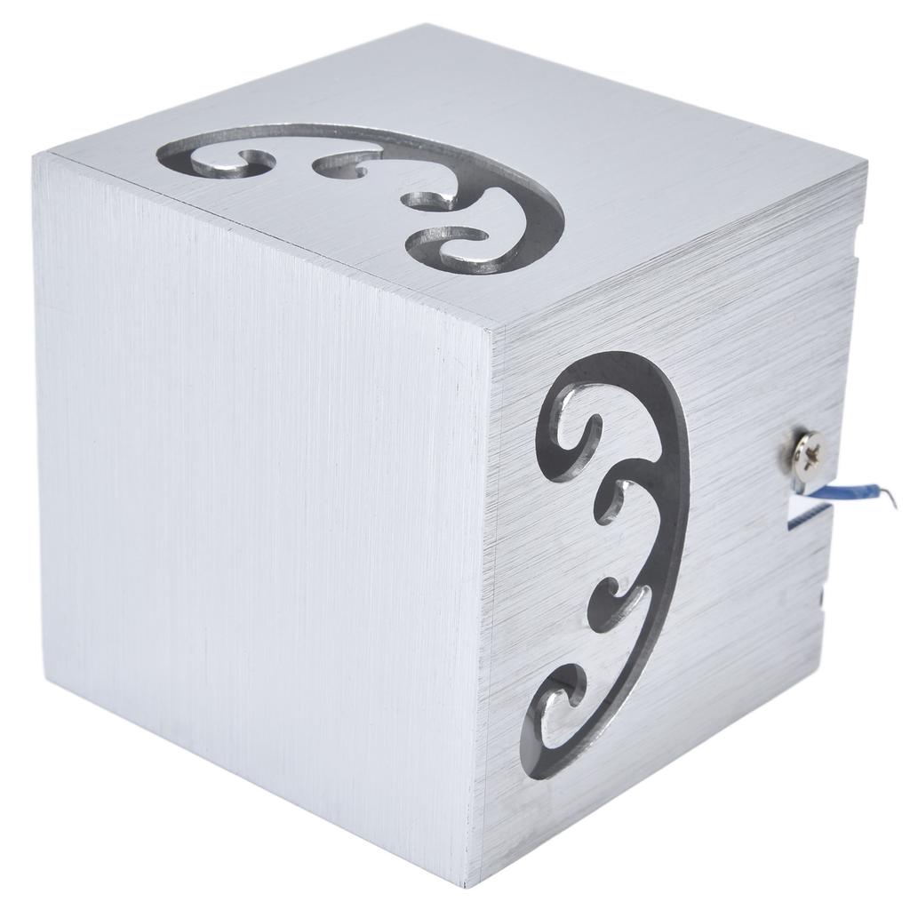 Светодиодный Потолочный Светильник 3 Вт Полый Дизайн Материал Алюминиевый Сплав 360 градусов Светящаяся Потолочная Лампа для Ресторана 85‑265 В