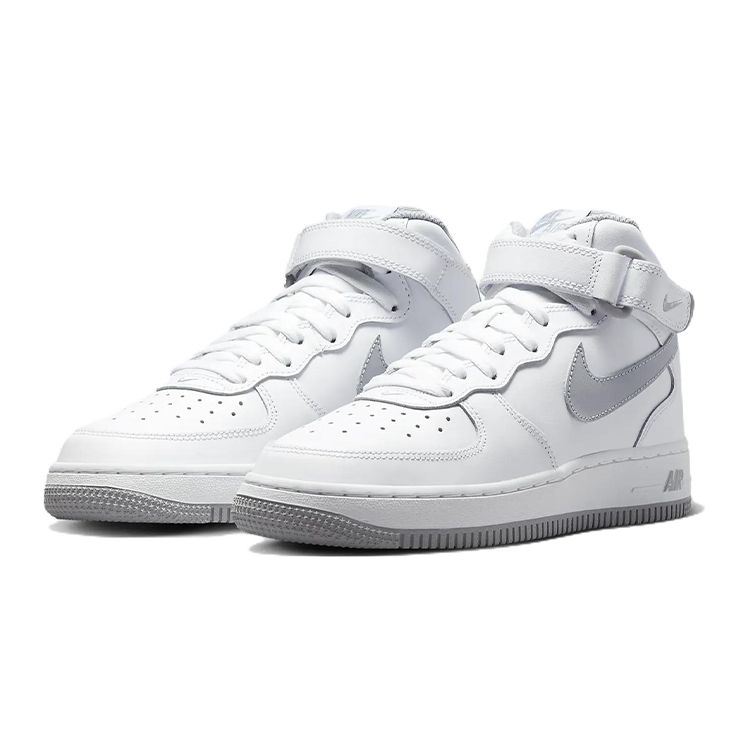 Nike Кроссовки Nike Air Force 1 Mid LE GS White Wolf Grey для детей DH2933-101