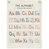 Toddler Room Decor,Alphabet ABC Poster Canvas Banner,Nursery Wall Decor,Boho ABC Poster Wall Hanging Pennant Flag for Kids Nursery,Toddler