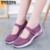 Women's Cloth Shoes Soft Soled Casual Sandals Mesh Breathable Walking Shoes Non Slip Flat Running Shoes