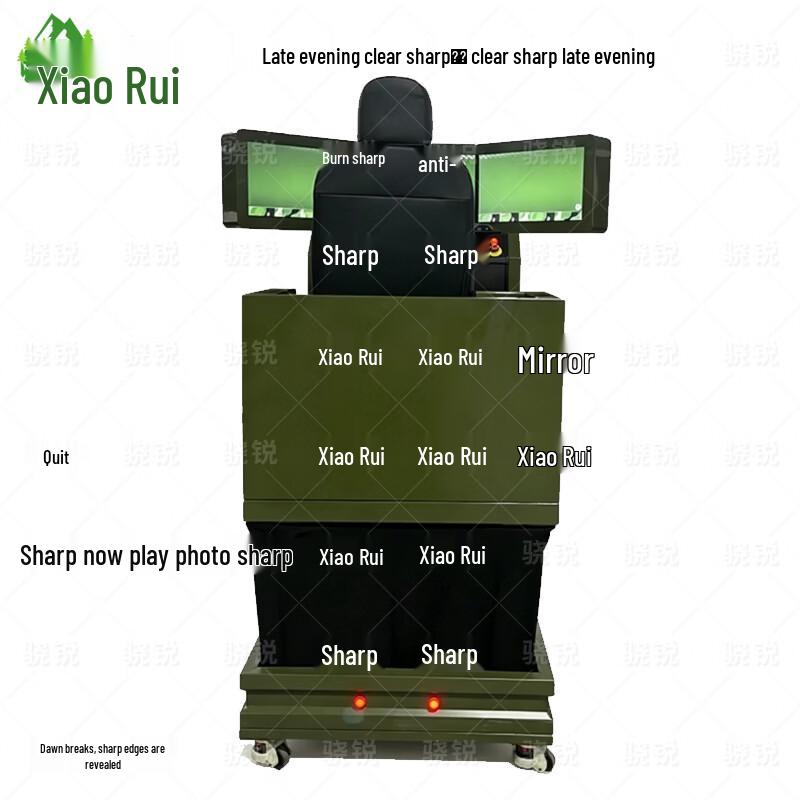 Shareride 3-DOF Single-Seat HD Triple-Screen Car Driving Simulator
