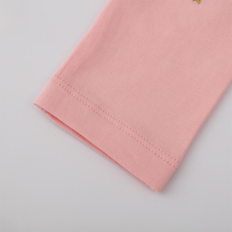 Весна/лето Новые вышитые узкие леггинсы для девочек