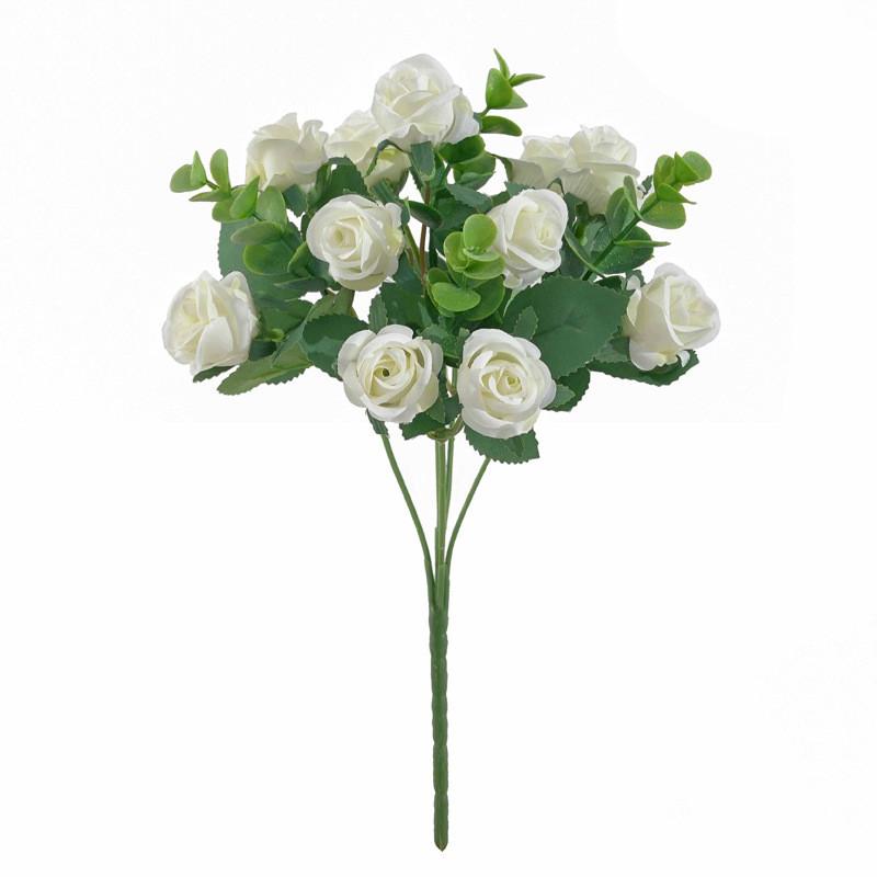 Small Rose Artificial Bouquet For Photography Props House Decoration Fashion