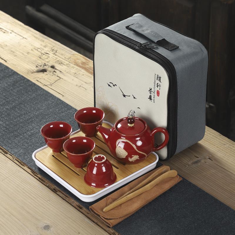 Печать бизнес-подарков креативный дорожный чайный набор керамический набор практичные подарки на открытие компании недорогие подарки клиентам