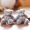 Adorable Animal Plush Toy Keyring With Pp Cotton Filling For Backpack Decoration