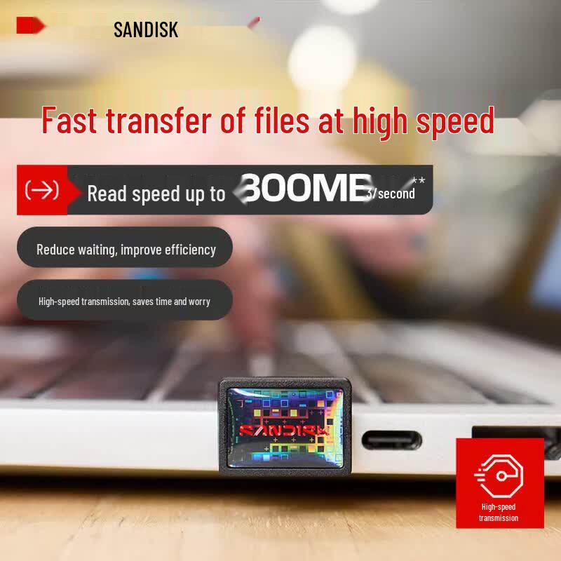 SanDisk USB-флеш-накопитель CZ530 64 ГБ USB 3.2 Type-C