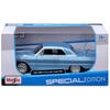 Maisto 1/24 Scale Diecast Model of the 1964 Chevrolet Impala In Blue (32908)