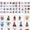 MINISO 20 шт. Наклейки K-pop Демон милый мультяшный дизайн водонепроницаемые забавные Идеи для подарков на вечеринку