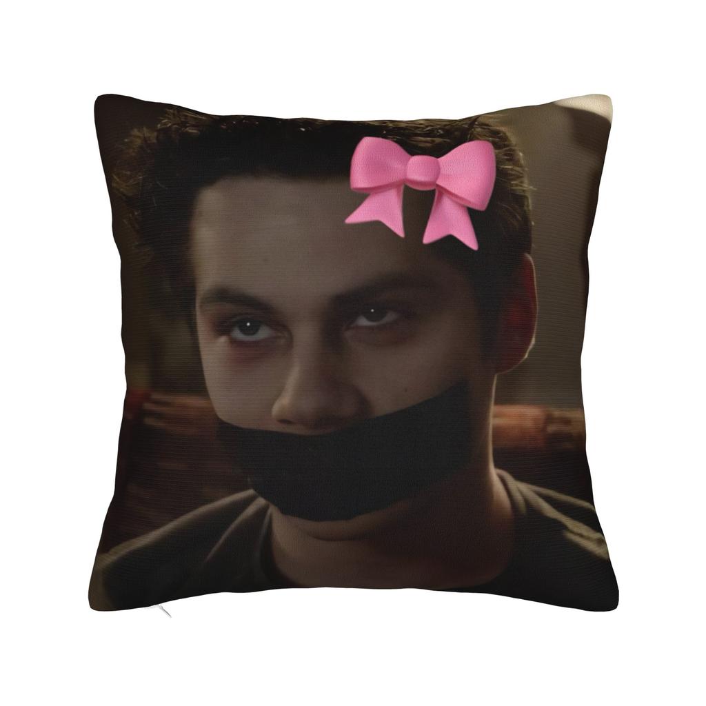 Dylan Obrien Actor Pillow Cover Merch Printed Cushion Cover Gift Throw Pillow Case Cover Home MultiSize