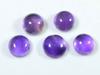 9Cts. Натуральный аметист круглый кристалл кабошон драгоценный камень 05 шт. лот 9X9MM RQ-1817