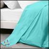 Flat Sheet - Home Decor - Turquoise - 240x300cm - 100% Cotton - Washable At 40°