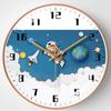 16-inch 40cm Creative Cartoon Children's Bedroom Home Living Room Wall Wall Wall Mute Clock Simple Hanging Table