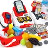 Supermarket Cash Register Set Pretend Play Educational Toys for Kids