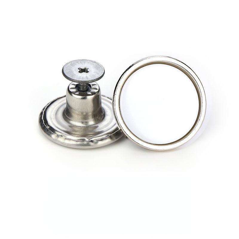 1/2/5/10 шт. бесшовные джинсовые пуговицы из сплава с инструментами — съемные и регулируемые