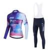 Cycling Suit Men's Long Sleeve Suit Bicycle Quick Drying Breathable Road Bike Cycling Suit