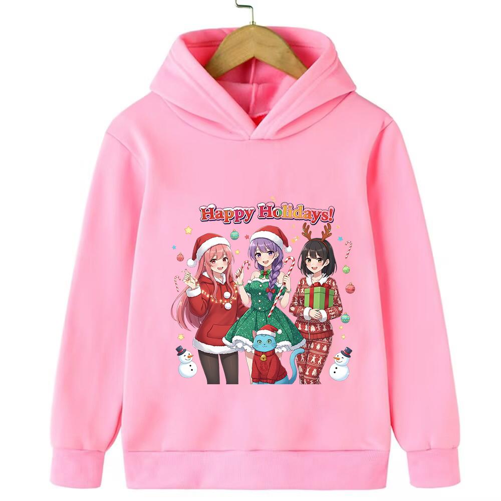 Худи Huntrix Girls и Охотники на демонов Тигр Рождественское худи Милое глупое худи с тигром Худи Huntrix Girls Рождественское худи