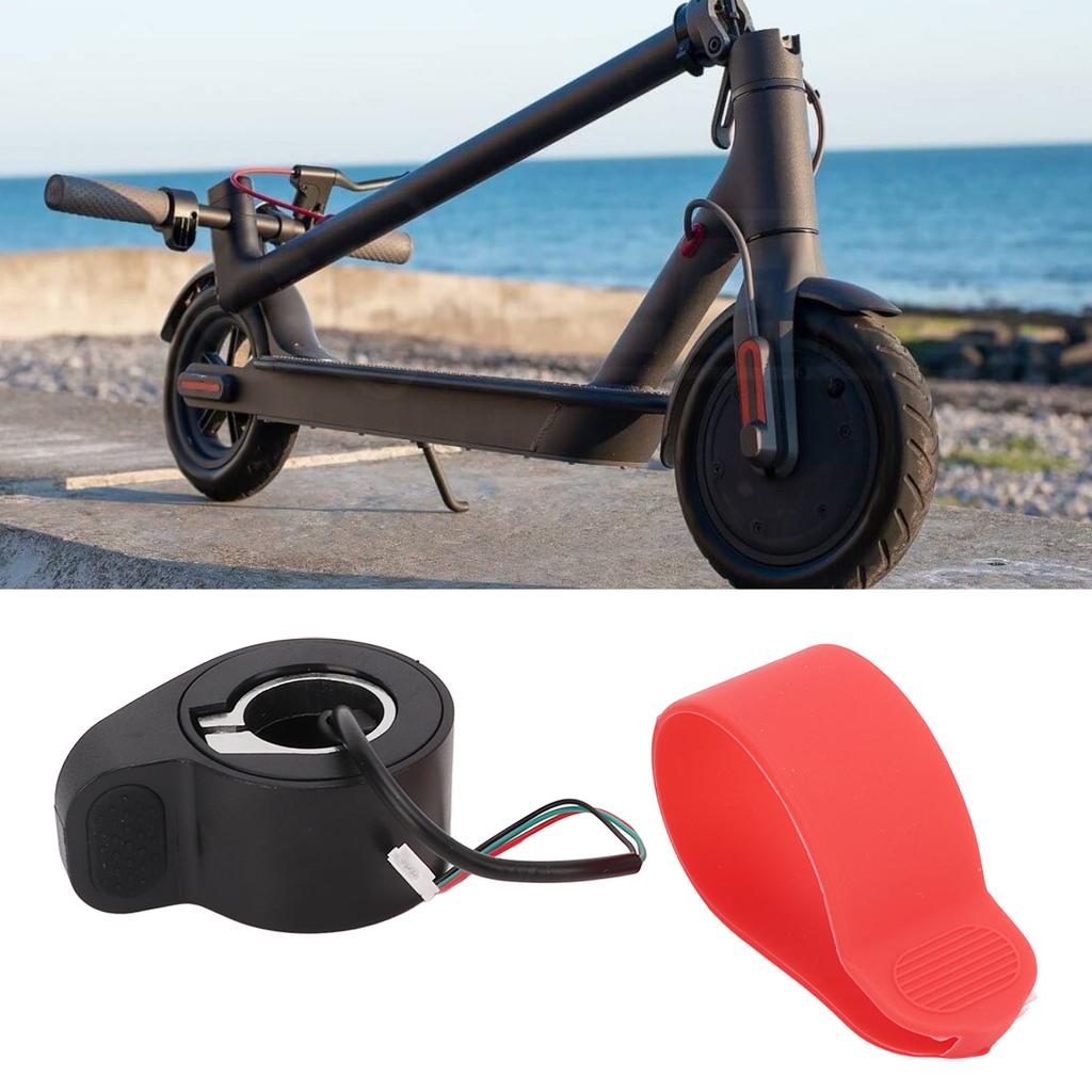 Scooter Thumb Accelerator Finger Thumb Speed Throttle Universal with Silicone Cover for Xiaomi M365 1S LITE