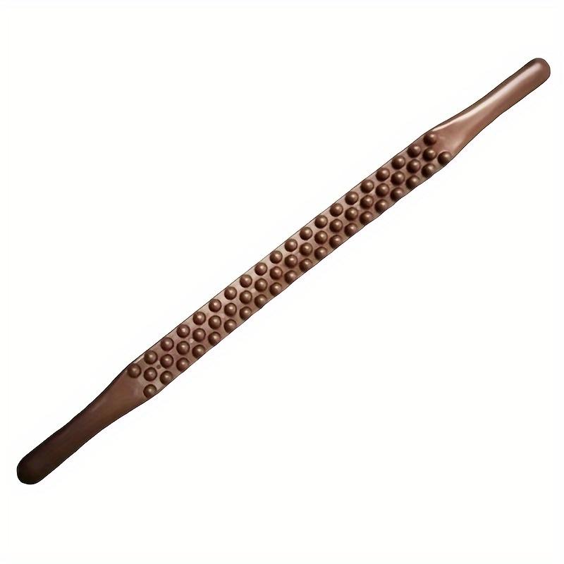 Massage Roller Stick with 59 Beads - Full Body Muscle, Arm, Leg, and Meridian Health Fascia Tool, Massage Tool