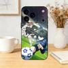 Blue A-Anime Lock Phone Case Silicone black Soft For IPhone 17,16,15,14,13,12,11,SE,Plus Pro Max