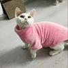 Теплая толстая одежда для кошек породы сфинкс Кошки Gotas Зимний свитер для питомца Персидская шиншилла Худи Собака mascotas Одежда katten kleding
