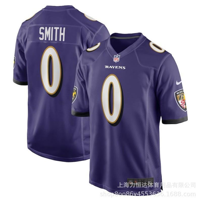 Baltimore Ravens Football Jersey 8 Jackson 9 22 4 Legendary Embroidery Team Sports Uniform