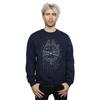 Star Wars Mens Millennium Falcon Christmas Tree Delivery Sweatshirt
