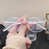 Корейские Стильные Мужские Очки Квадратной Формы с Защитой от Синего Света Женская Оправа для Очков Винтажный Ретро Стиль Мужские Очки