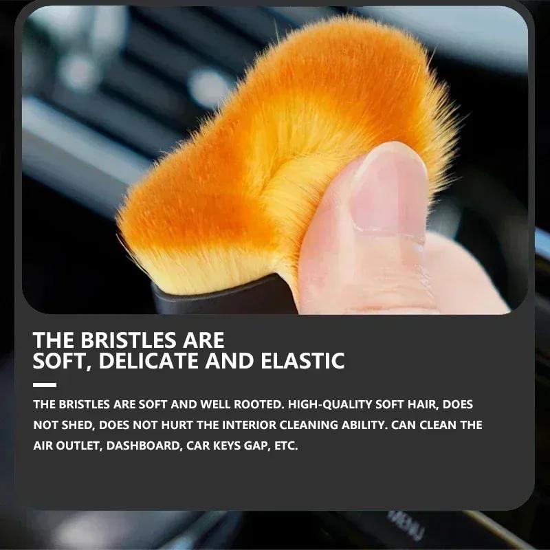 -Car Air Conditioner Cleaning Brush Car Air Outlet Crevice Dust Removal Brushes For All BMW E46 E39 E38 E90 E60 E36 F30 F20 X1 X