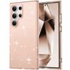 Применимо к чехлу для мобильного телефона Samsung S25ultra S24 S23u Прозрачный с блестками S22 Терминатор Магнитный чехол Imd