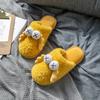 Модные мужские и женские новые хлопковые тапочки для осени/зимы, плюшевые домашние теплые хлопковые тапочки, домашняя обувь для пар, нескользящая