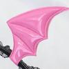Adults Devil Costumes Set Accessories Devil Bat Headband Flower Lace Choker for Role Play Halloween Cosplay Party Props