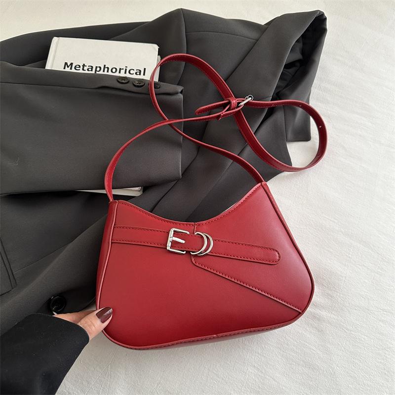 Сумка-ниша Premium sense большой емкости 2025 года, новая весна и лето, ретро-сумка через плечо, сумка-подмышка, локомотив