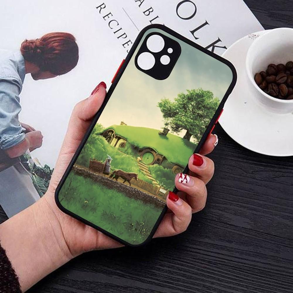 Чехол для телефона L-Lord-Of The-Rings для iPhone 14 11 12 13 Mini Pro Max 8 7 Plus X XR XS MAX Полупрозрачная матовая крышка
