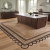 Runner Rug Carpet Jute 100% Natural Farmhouse Braided Area Rag Rug Floors Mats