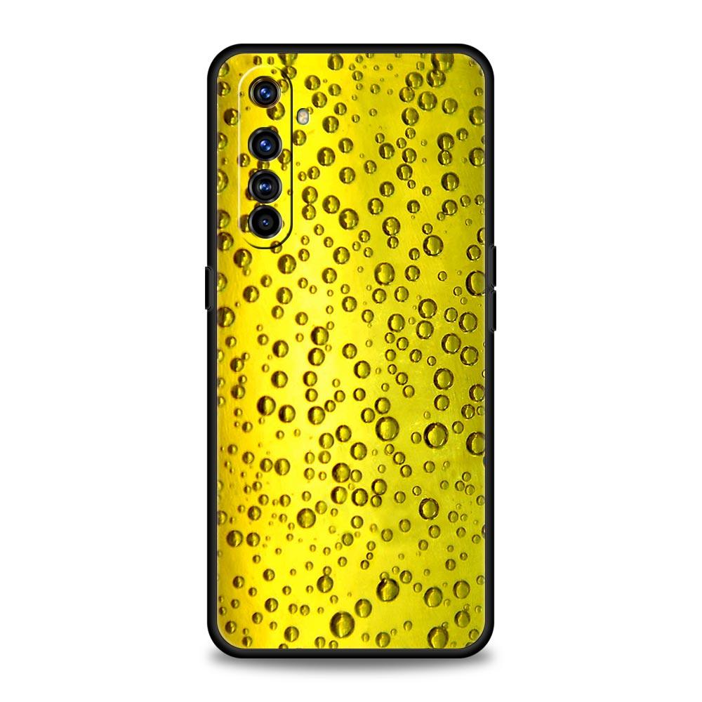 Алкогольный летний чехол с пузырьками для Realme GT Neo 2 3 3T, чехол для телефона Realme 11 10 9 8 5G 7 6 GT2 Pro Plus C21 C11 C25 C35, мягкий чехол