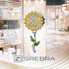 Charms Pr 925 Sunflower Pendant Bead Beads Colorful Zircons