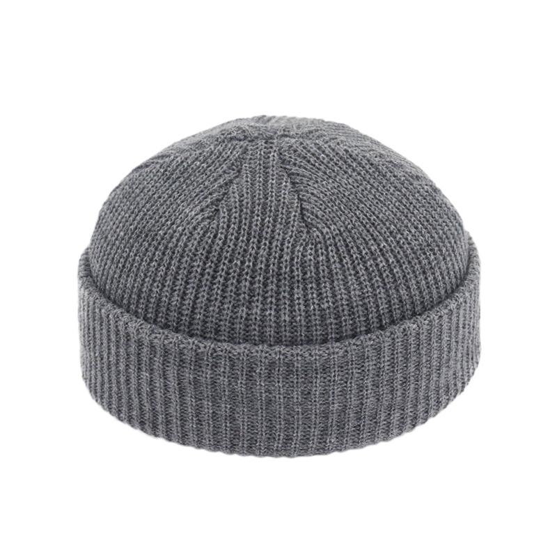Autumn And Winter Wild Knitted Melon Skin Trend Hip Hop Hat
