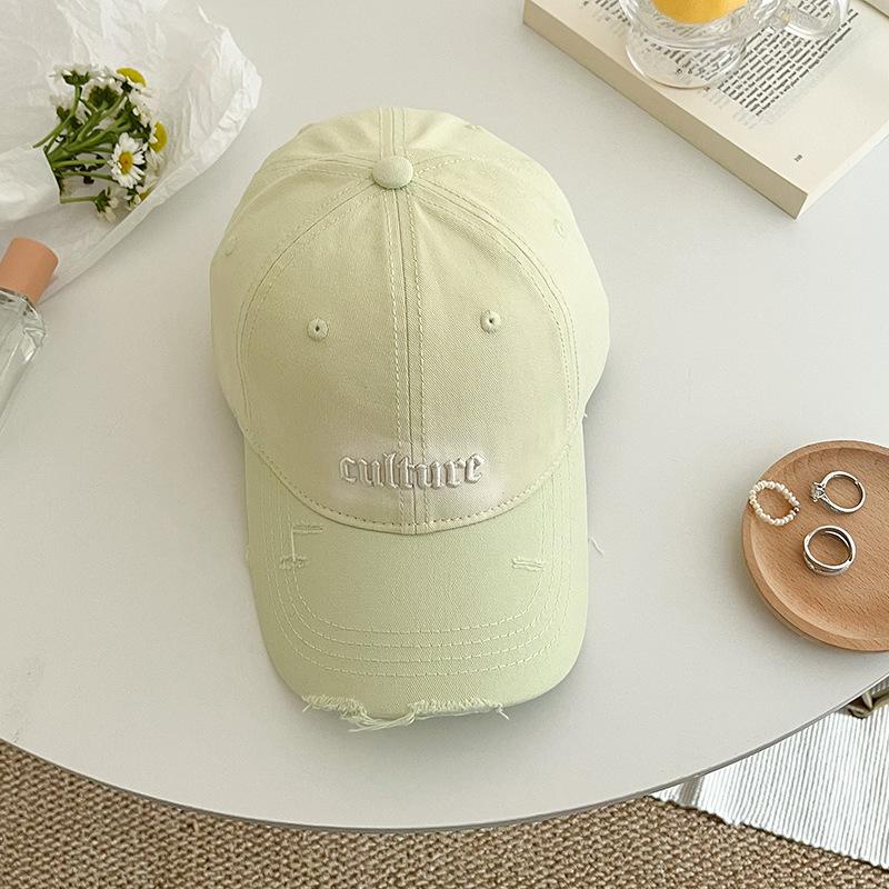 Women'S Spring And Summer Baseball Cap Sunscreen Versatile Fashion Hat Trend Cap