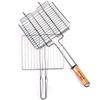 BBQ Master Stainless Steel Fish Grilling Net