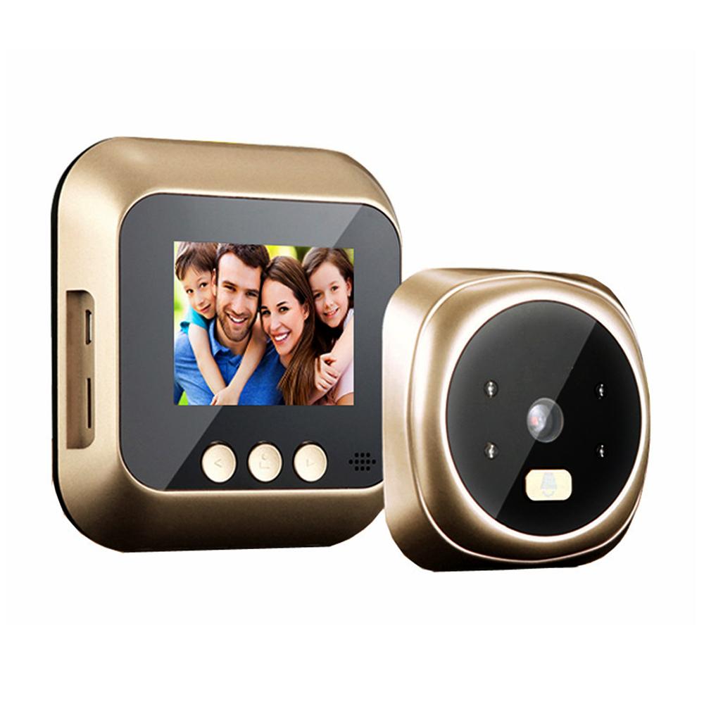 WiFi Doorbell Door Viewer Camera Door Peephole Door Camera Wireless Monitor Live View Available Digital Night Visiion 24'' LCD Screen Doorbell