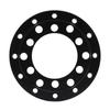 Steering Wheel Adapter Black Plate CNC Aluminium Alloy for Logitech G25 G27 G29 G920 13 14in Steering Wheel 70mm 2.75in