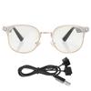 Portable Anti Blue Light Call Semi Open Type Smart Bluetooth Glasses Accessory Built In Microphone