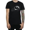 DC Comics Мужская футболка с пятнами Бэтмена